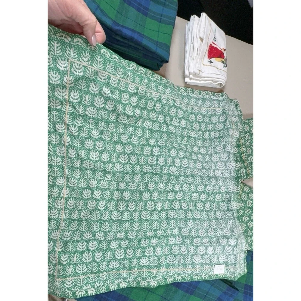 Holiday Christmas Threshold Target dish towels & cloth napkins BUNDLE NWOT